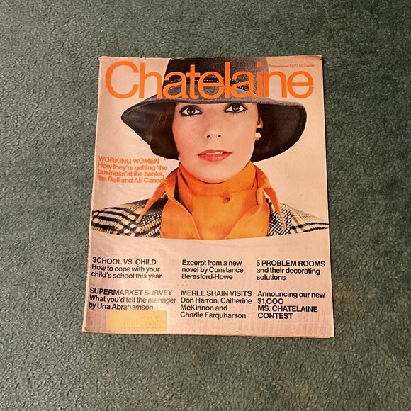 September 1973 Chatelaine Magazine - Picture 1 of 7